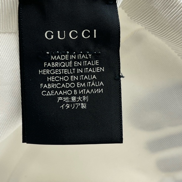 Gucci Hat/Cap White Size XL/59cm - Picture 11 of 13